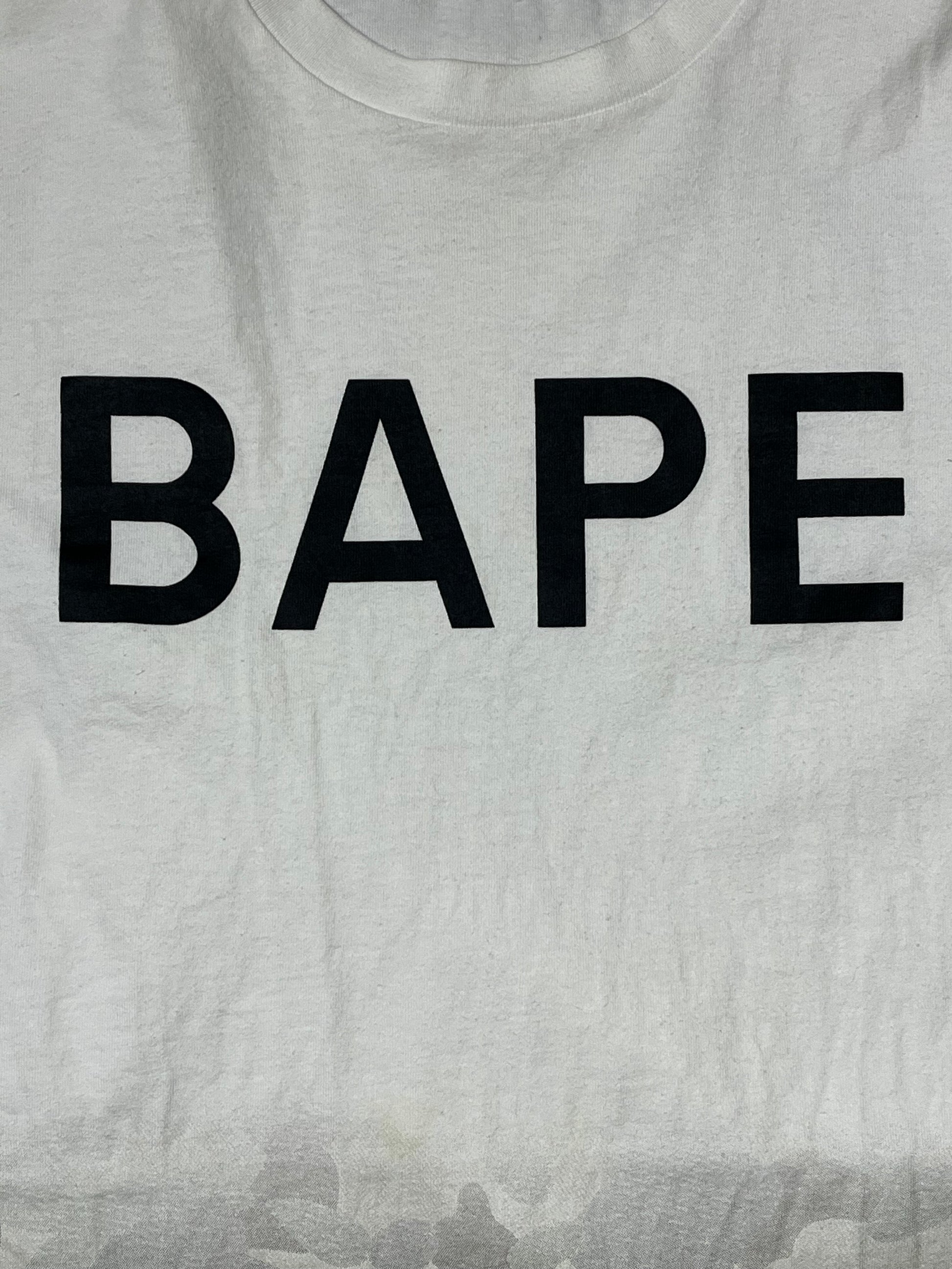 vintage BAPE a bathing ape t-shirt {L}