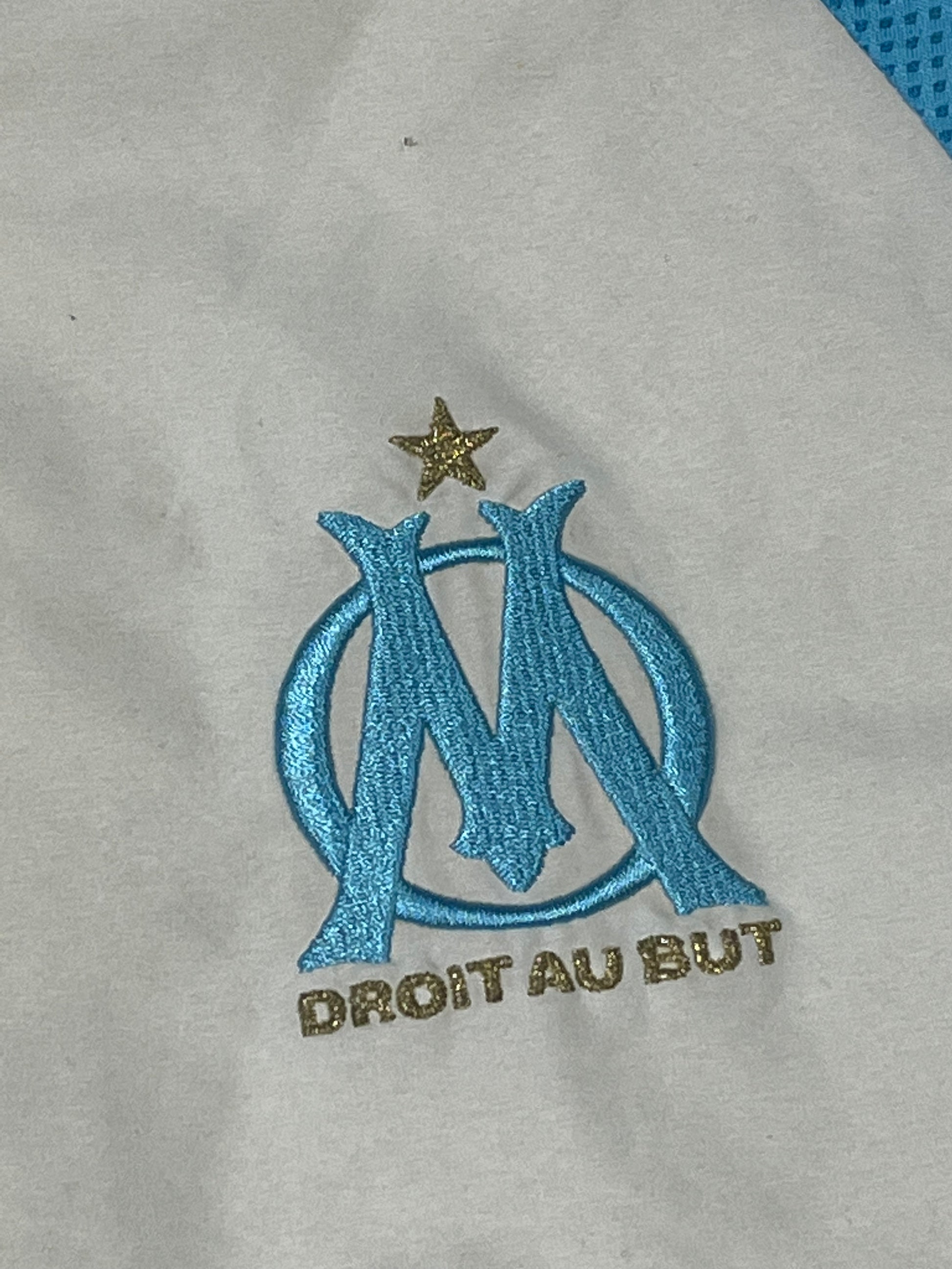 vintage Adidas Olympique Marseille Windbreaker {M-L}