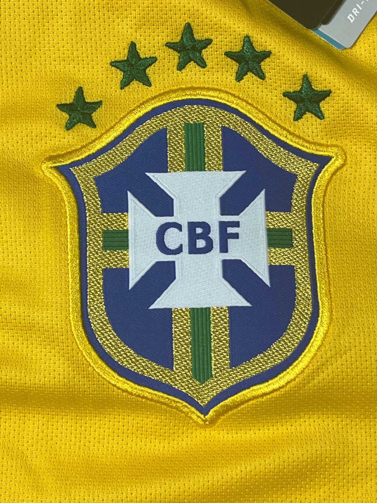 vintage Nike Brasil NEYMAR10 2014 home jersey DSWT {XL}