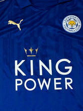 Load image into Gallery viewer, vintage Puma Leicester City VARDY 9 2015-2016 home jersey {L}

