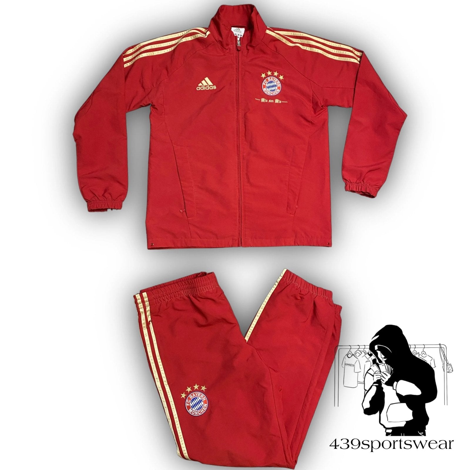 Adidas Fc Bayern 2010-2011 tracksuit Adidas