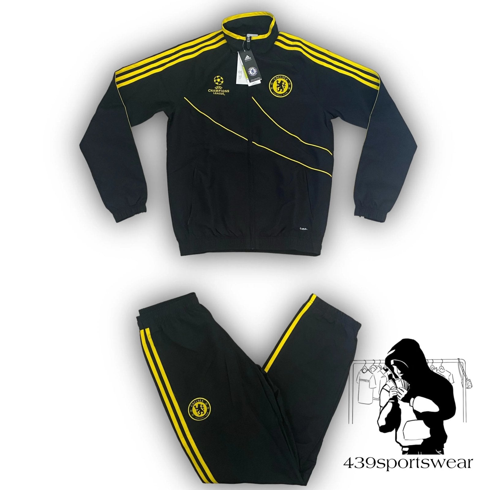 Adidas Fc Chelsea tracksuit 2011-2012 UCL Adidas