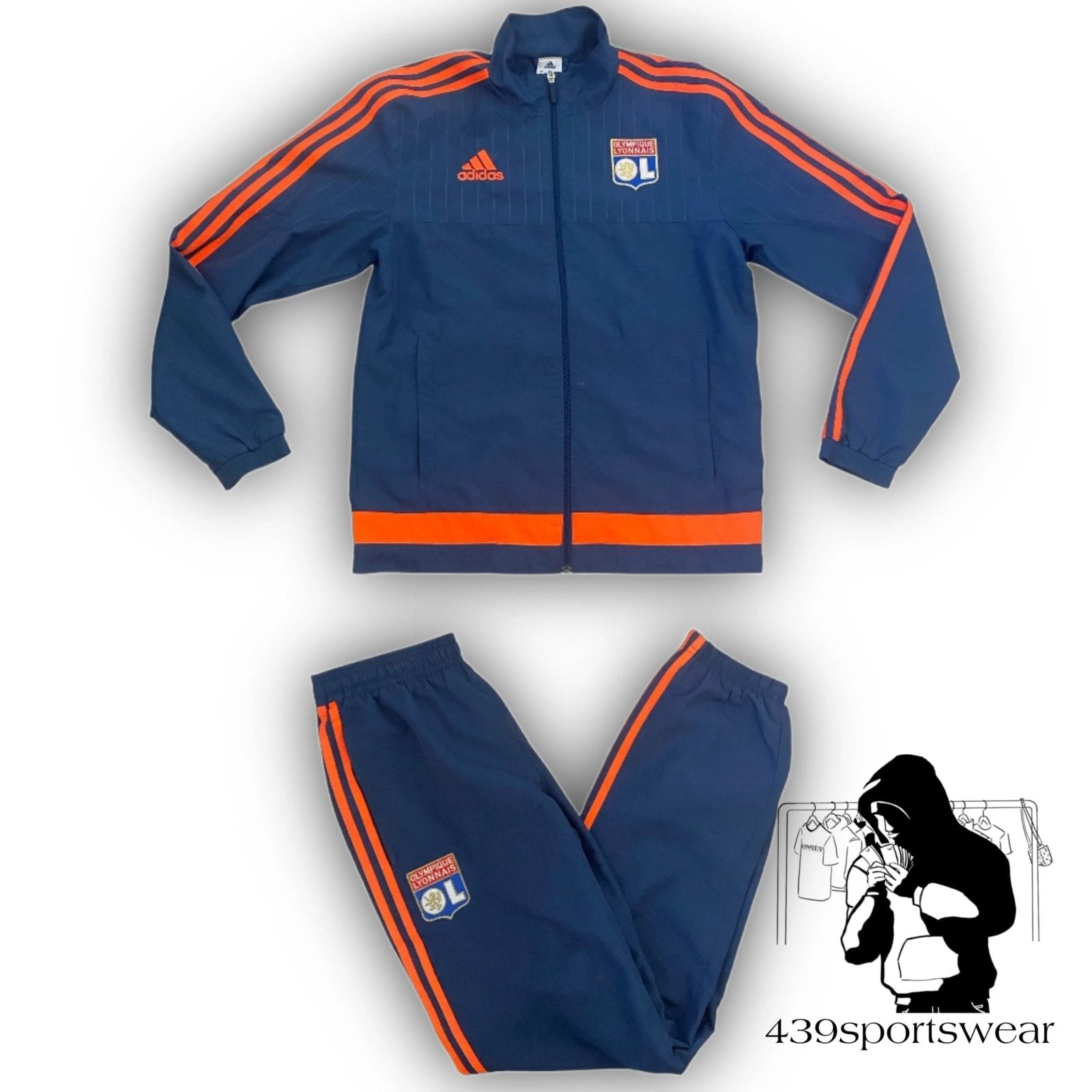 Adidas Olympique Lyon tracksuit 2015-2016 Adidas