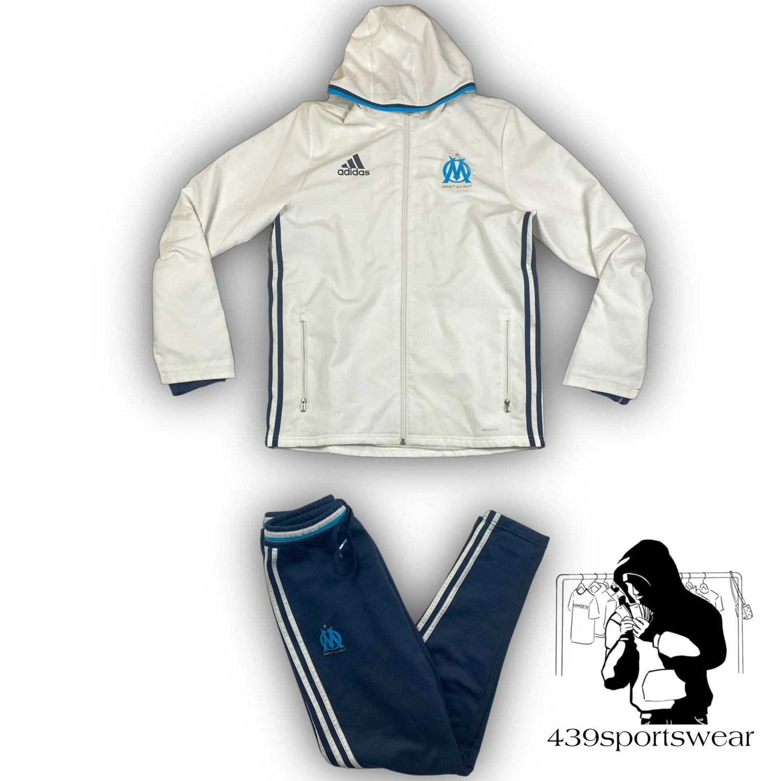 Adidas Olympique Marseille tracksuit 2016-2017 Adidas