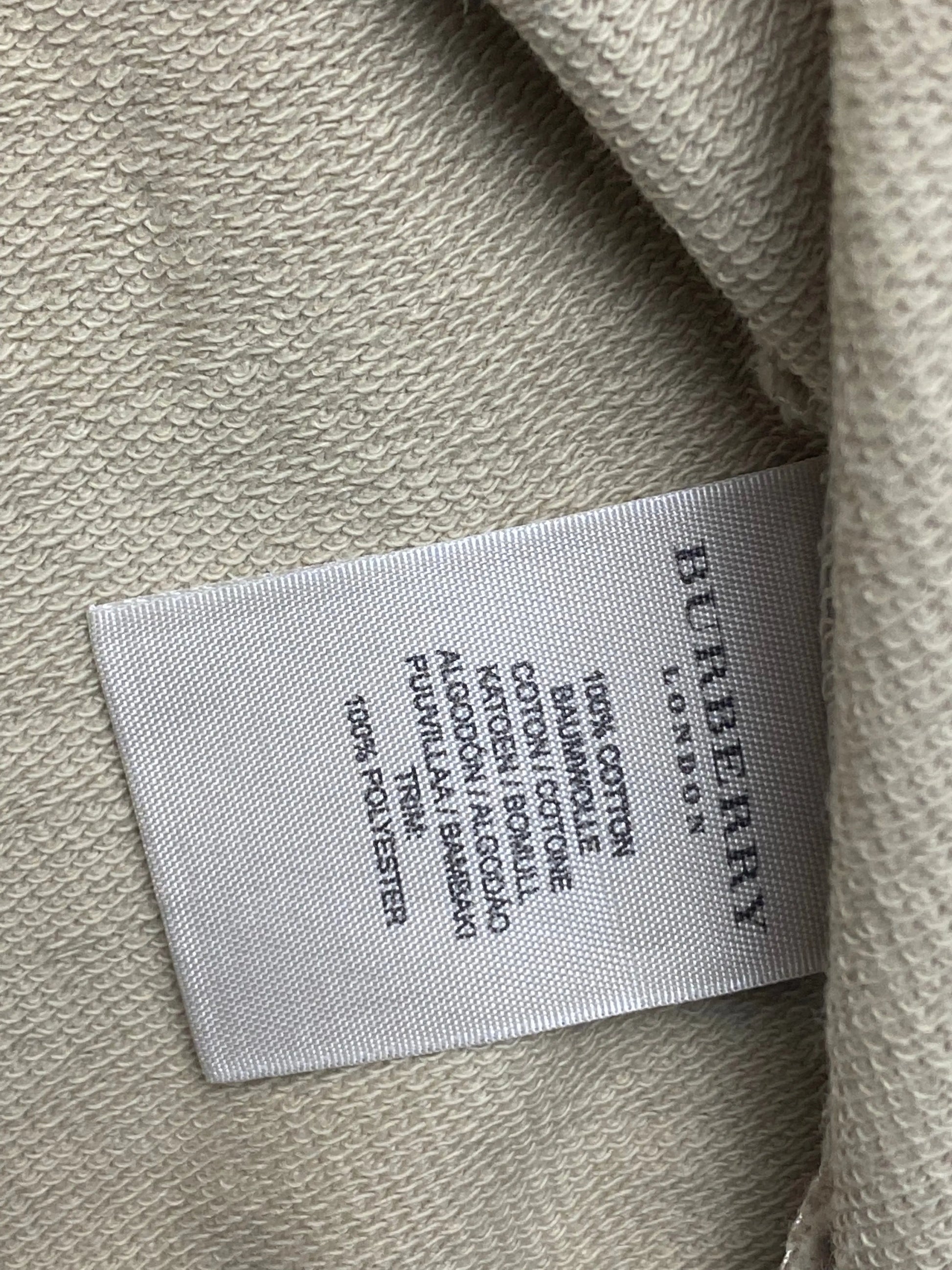 Burberry sweatjacket Burberry