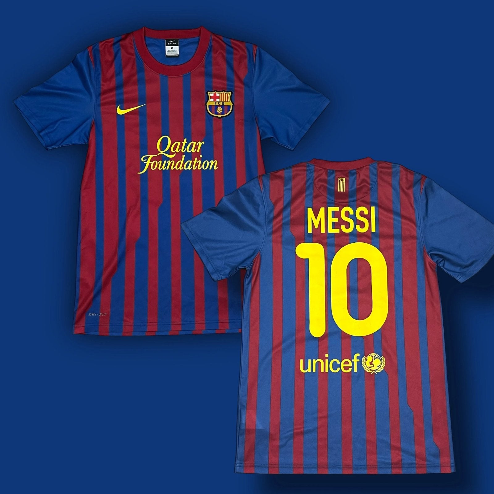 Nike Lionel Messi Fc Barcelona 2011-2012 home jersey – vierdreineun