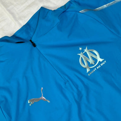 Puma Olympique Marseille halfzip-windbreaker blue Puma