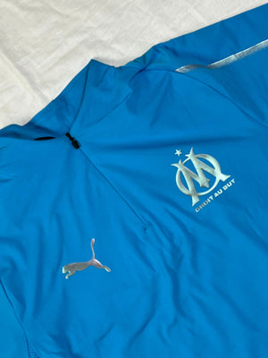 Puma Olympique Marseille halfzip-windbreaker blue Puma