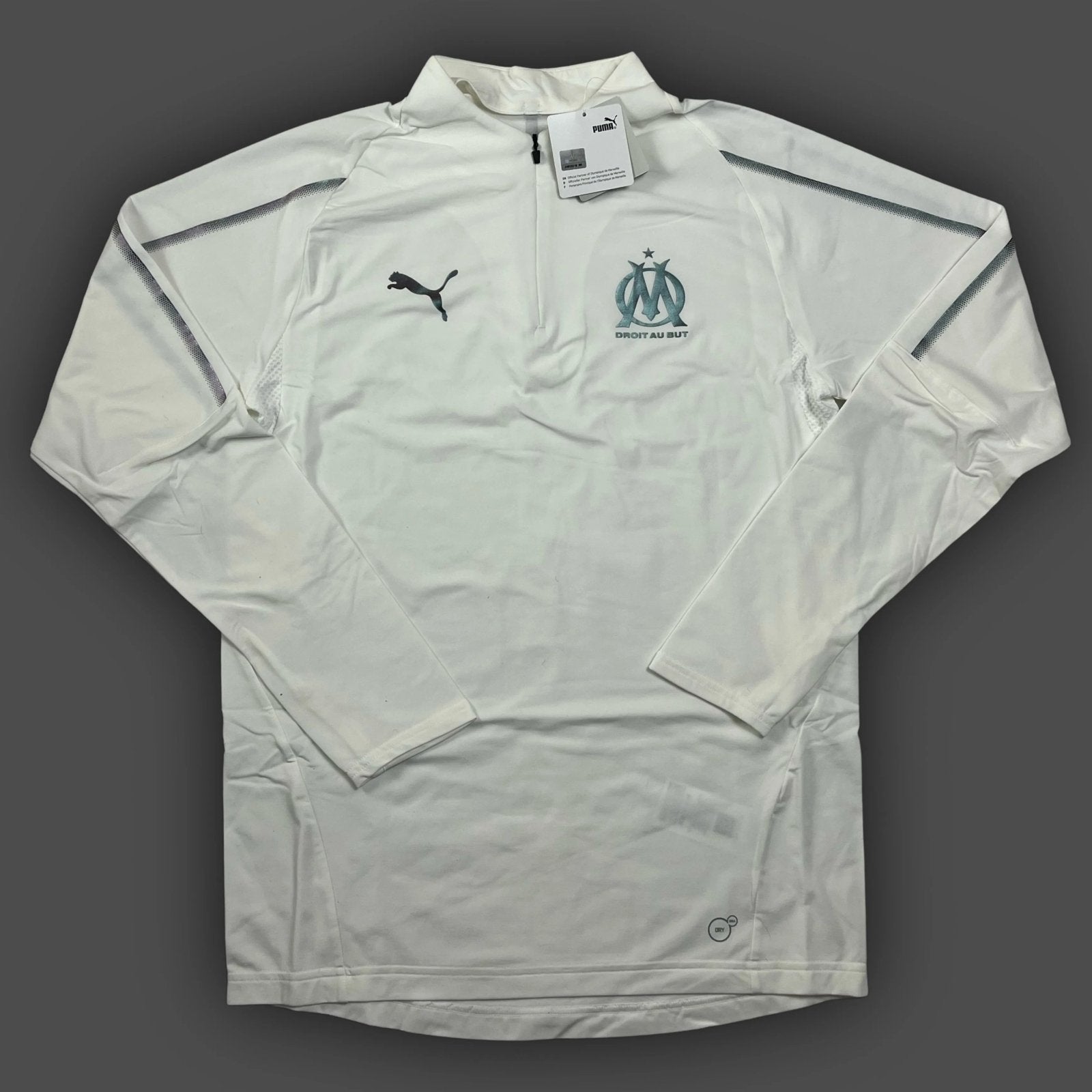 Puma Olympique Marseille halfzip-windbreaker white Puma