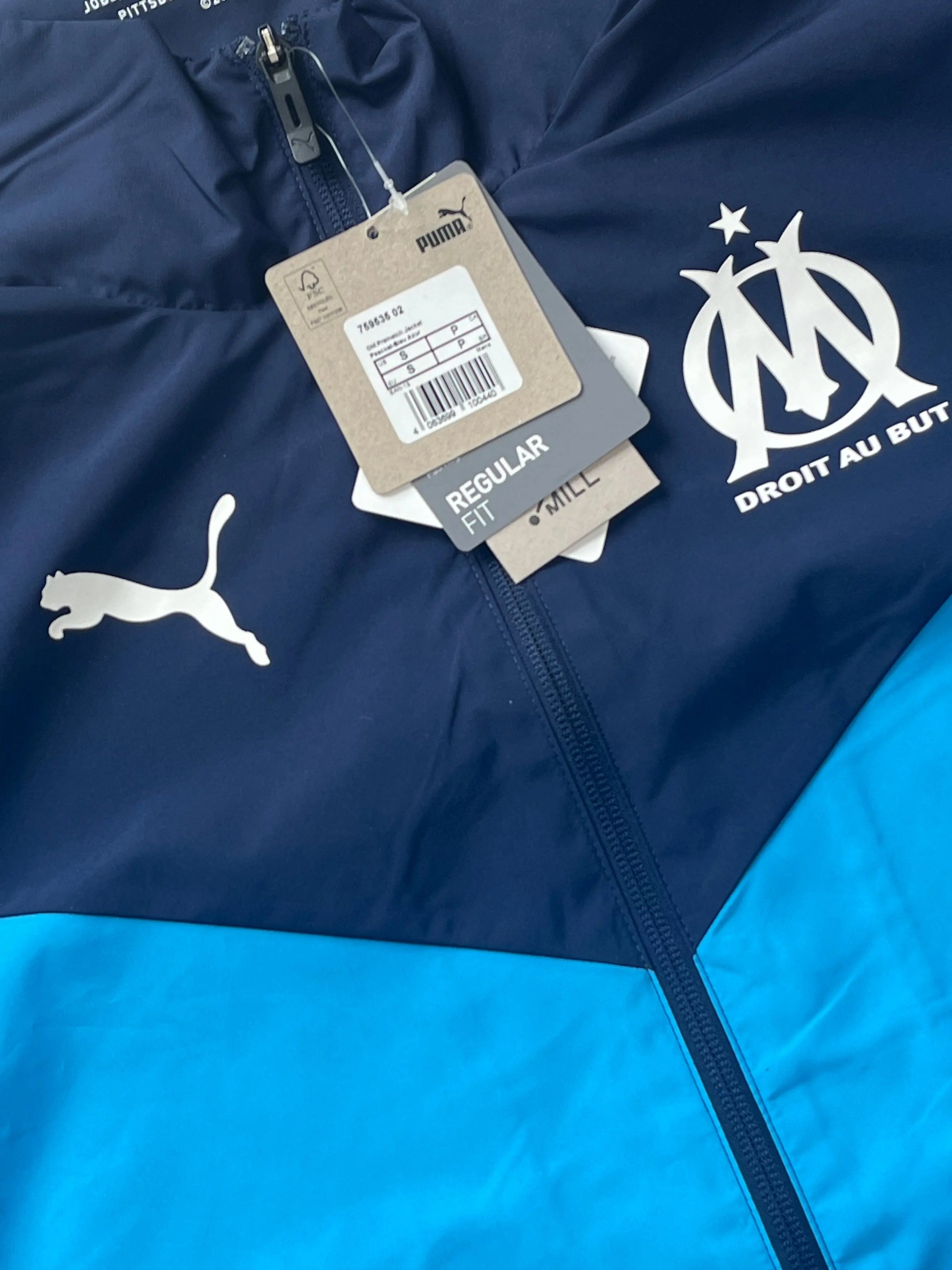 Puma Olympique Marseille windbreaker Puma