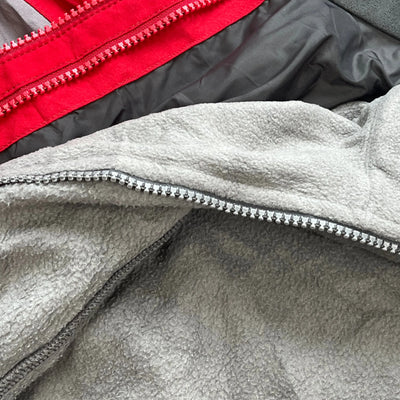 The North Face 2in1 fleece+windbreaker The North Face