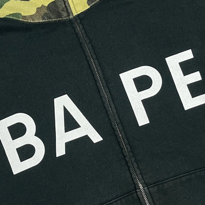 a bathing ape BAPE full zipper sweatjacket BAPE