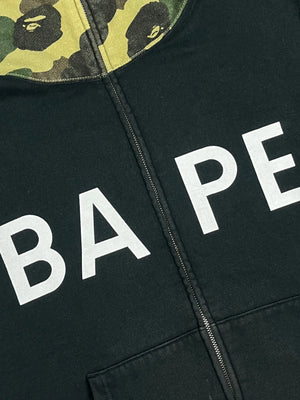 a bathing ape BAPE full zipper sweatjacket BAPE