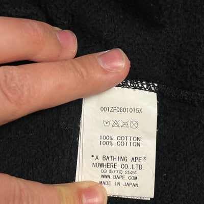 a bathing ape BAPE full zipper sweatjacket BAPE