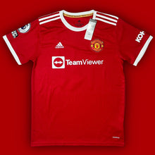 Cargar imagen en el visor de la galería, Adidas Manchester United B.FERNANDES 2021-2022 home jersey DSWT {XL} - 439sportswear
