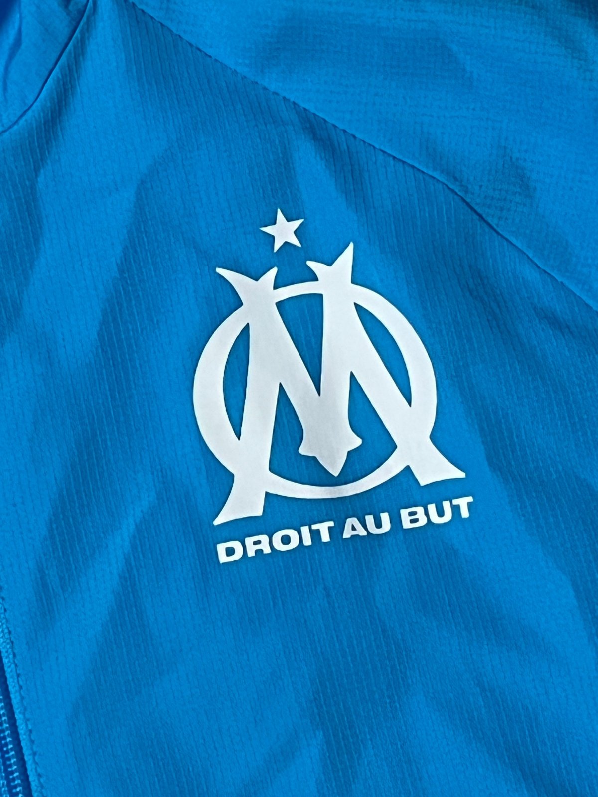 babyblue Adidas Olympique Marseille windbreaker {S} - 439sportswear