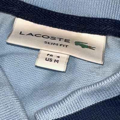 babyblue Lacoste polo {M} - 439sportswear