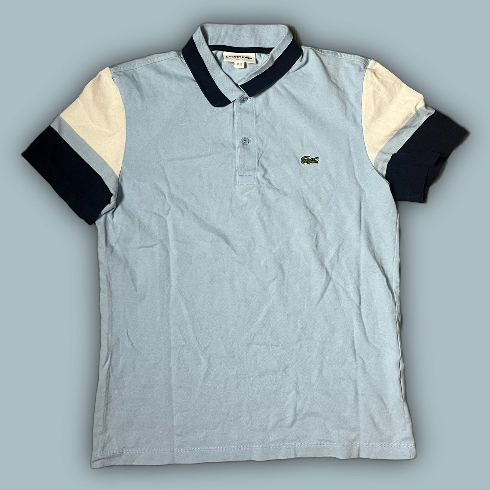 babyblue Lacoste polo {M} - 439sportswear