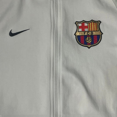 beige Nike Fc Barcelona trackjacket {S} - 439sportswear