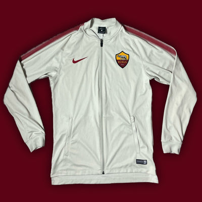 beige/red Nike As Roma trackjacket {S} - 439sportswear