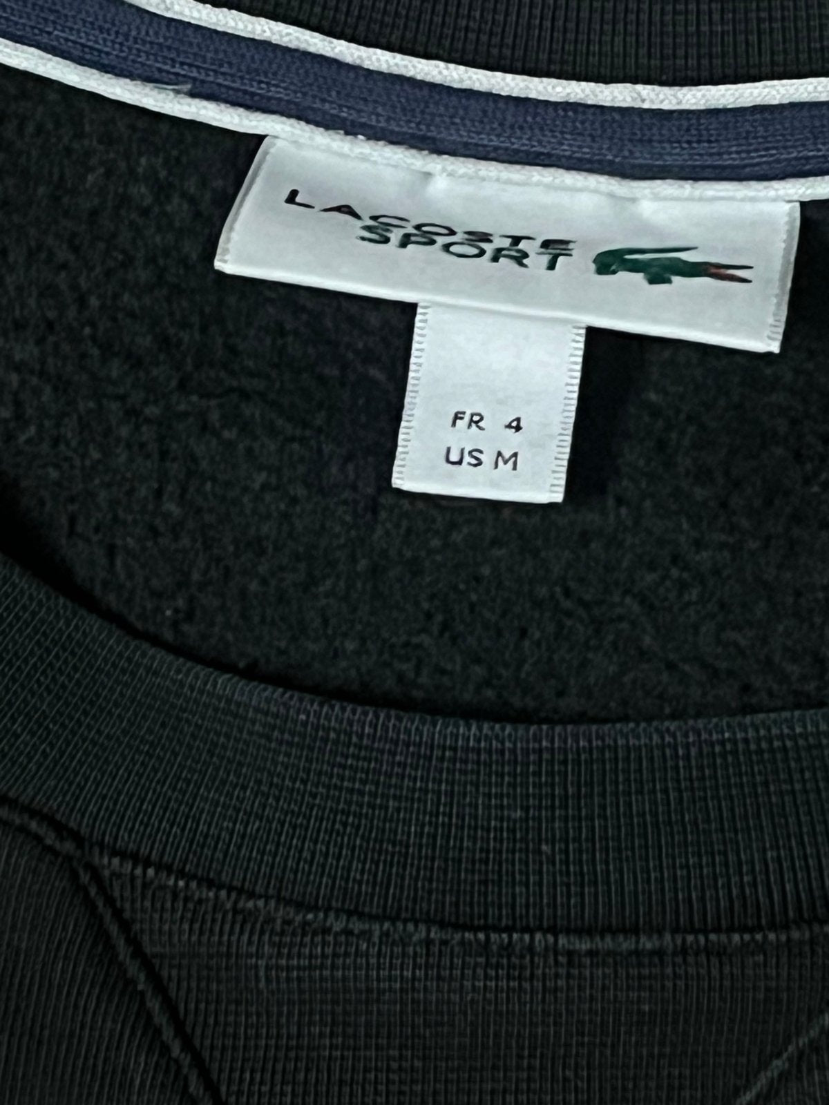 black Lacoste sweater {M} - 439sportswear