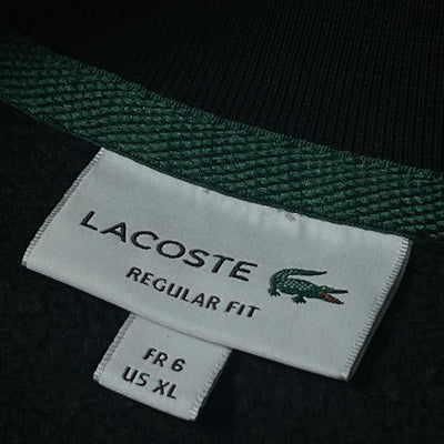 black Lacoste sweatjacket {L} - 439sportswear