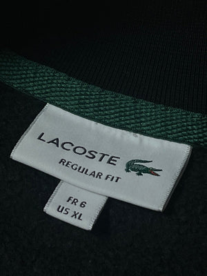 black Lacoste sweatjacket {L} - 439sportswear