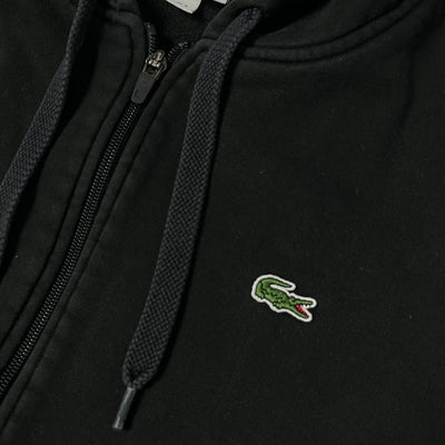black Lacoste sweatjacket {L} - 439sportswear