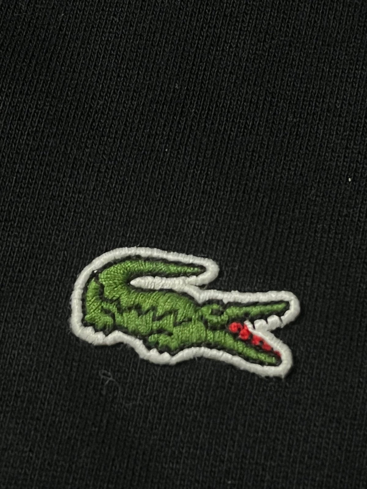 black Lacoste sweatjacket {L} - 439sportswear