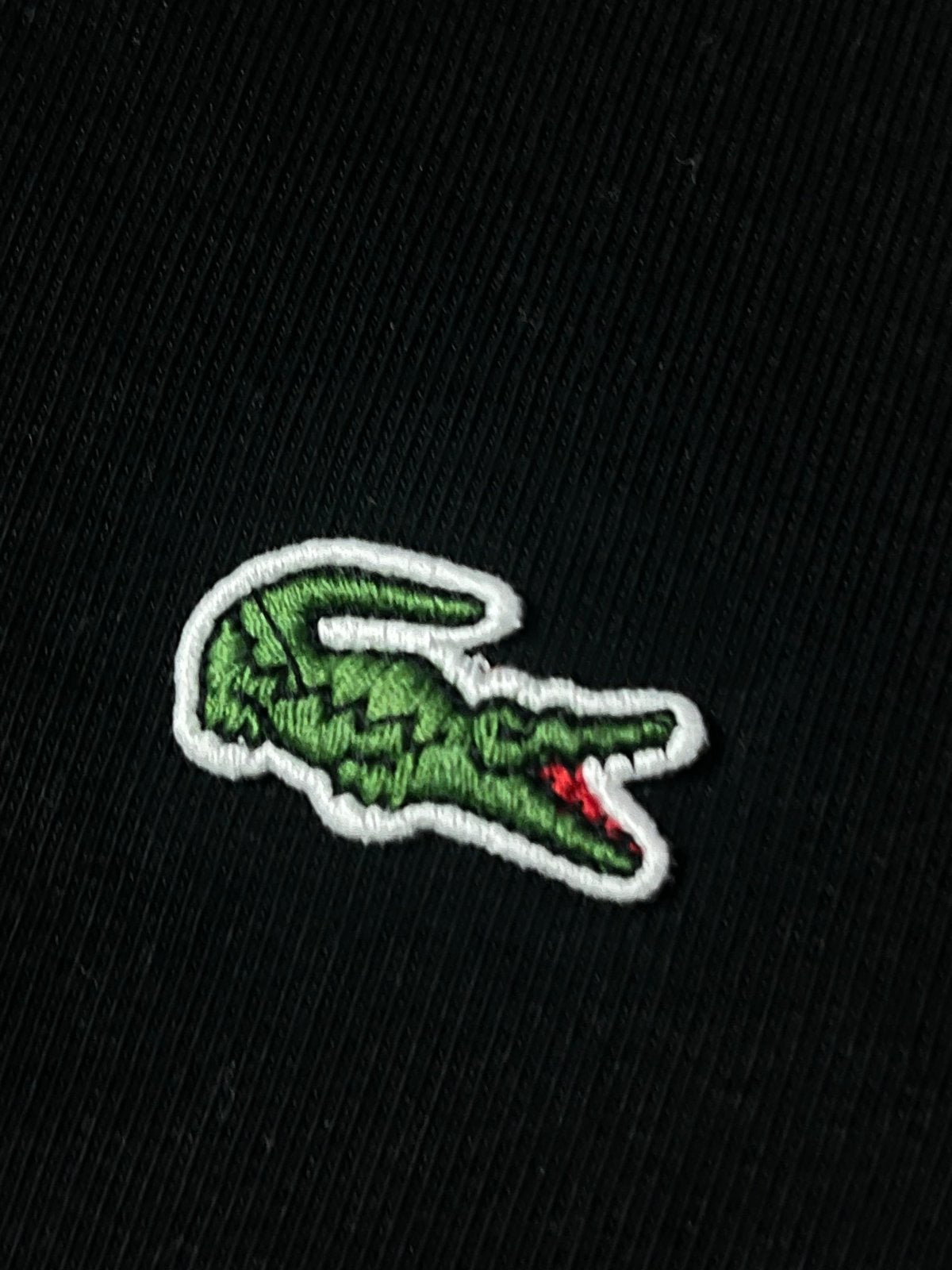 black Lacoste sweatjacket {L} - 439sportswear