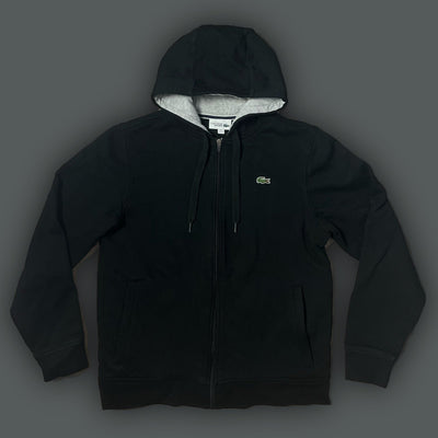 black Lacoste sweatjacket {L} - 439sportswear