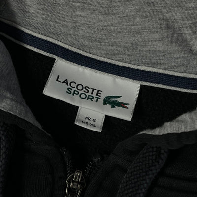 black Lacoste sweatjacket {L} - 439sportswear