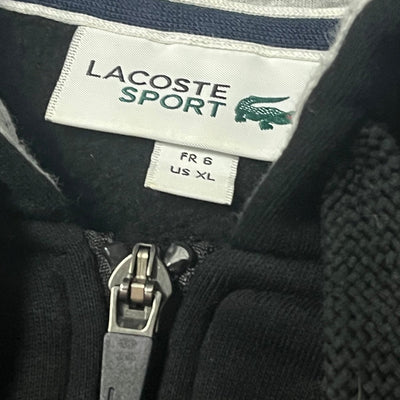 black Lacoste sweatjacket {L} - 439sportswear