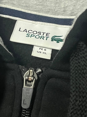 black Lacoste sweatjacket {L} - 439sportswear