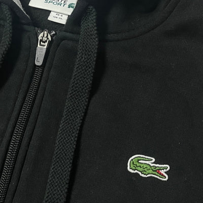 black Lacoste sweatjacket {L} - 439sportswear