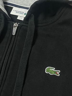 black Lacoste sweatjacket {L} - 439sportswear