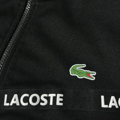 black Lacoste trackjacket {L} - 439sportswear