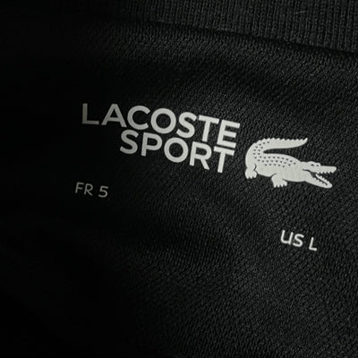 black Lacoste trackjacket {L} - 439sportswear
