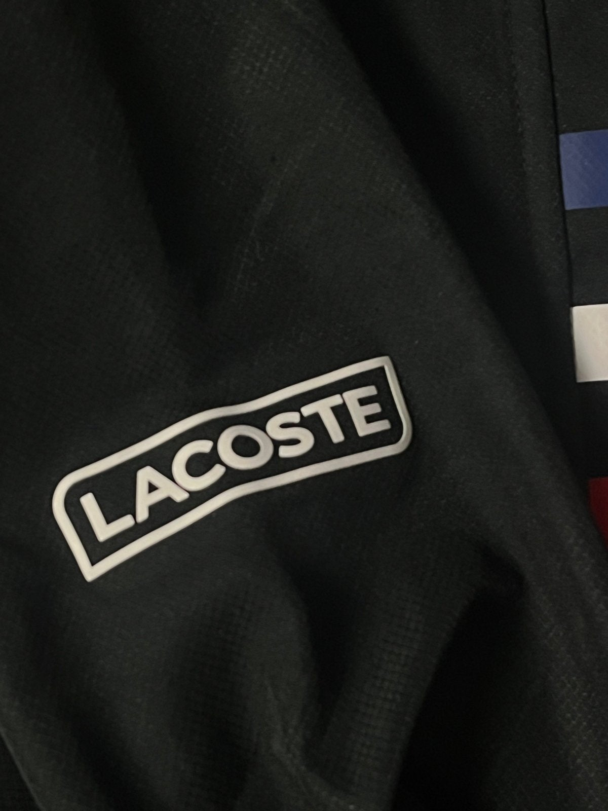 black Lacoste windbreaker {M} - 439sportswear