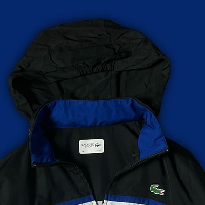 black/blue Lacoste windbreaker {S} - 439sportswear