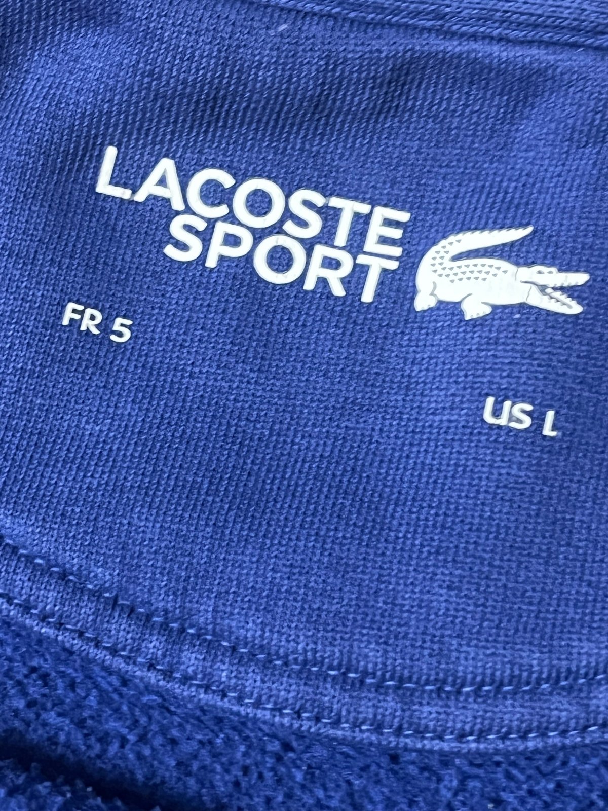 blue Lacoste sweater {L} - 439sportswear