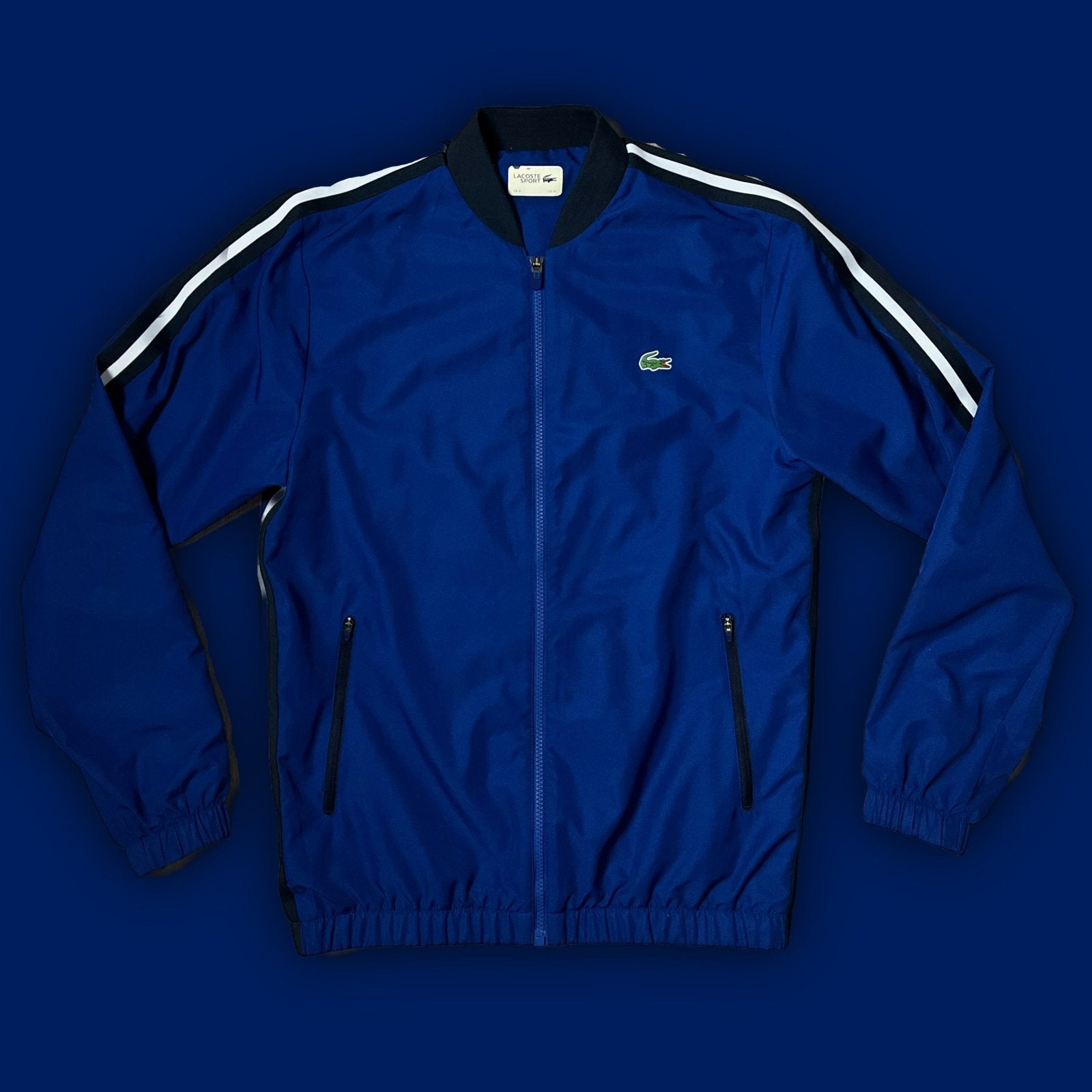 blue Lacoste windbreaker {L} - 439sportswear