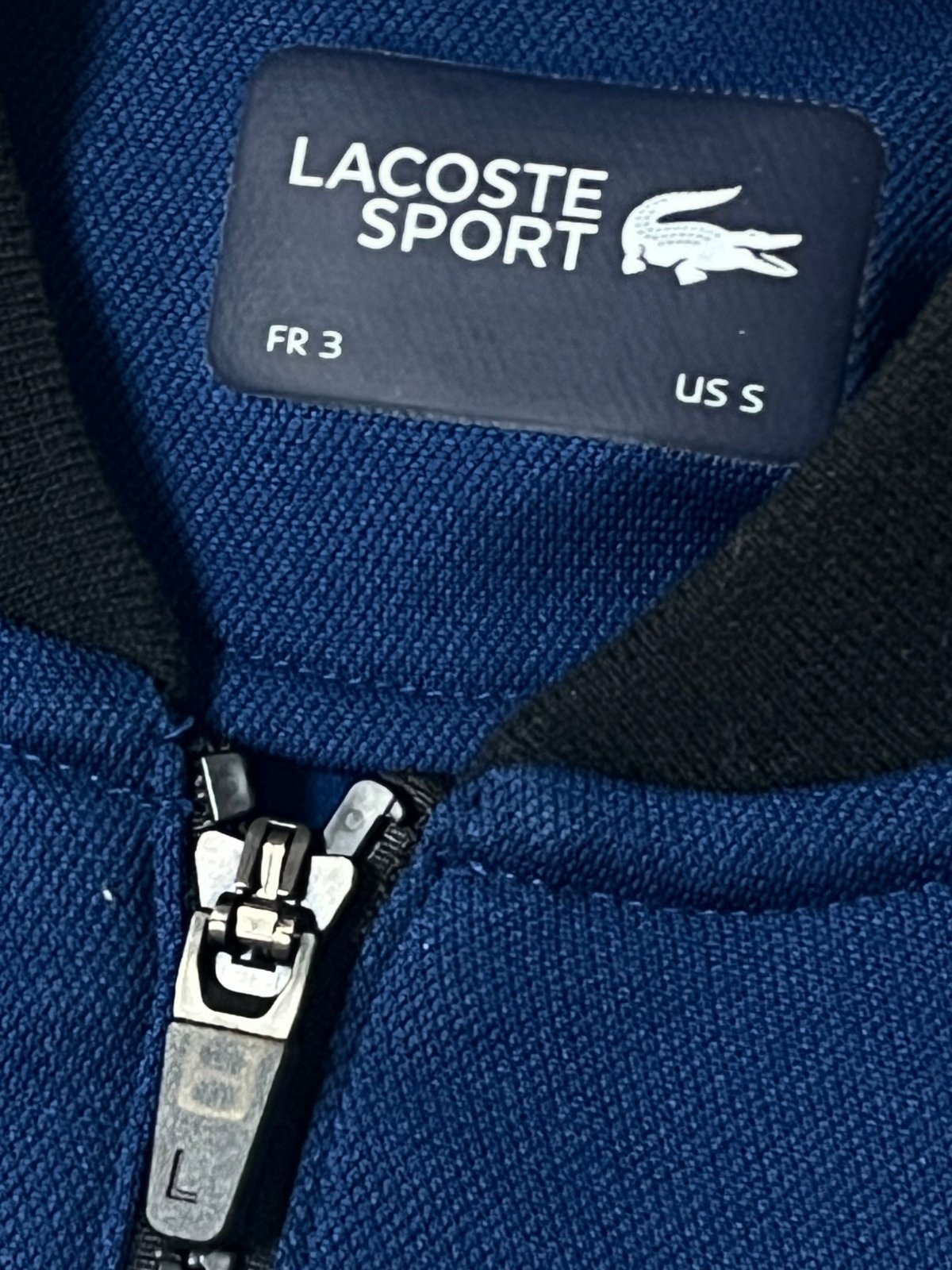 blue/black Lacoste trackjacket {M} - 439sportswear