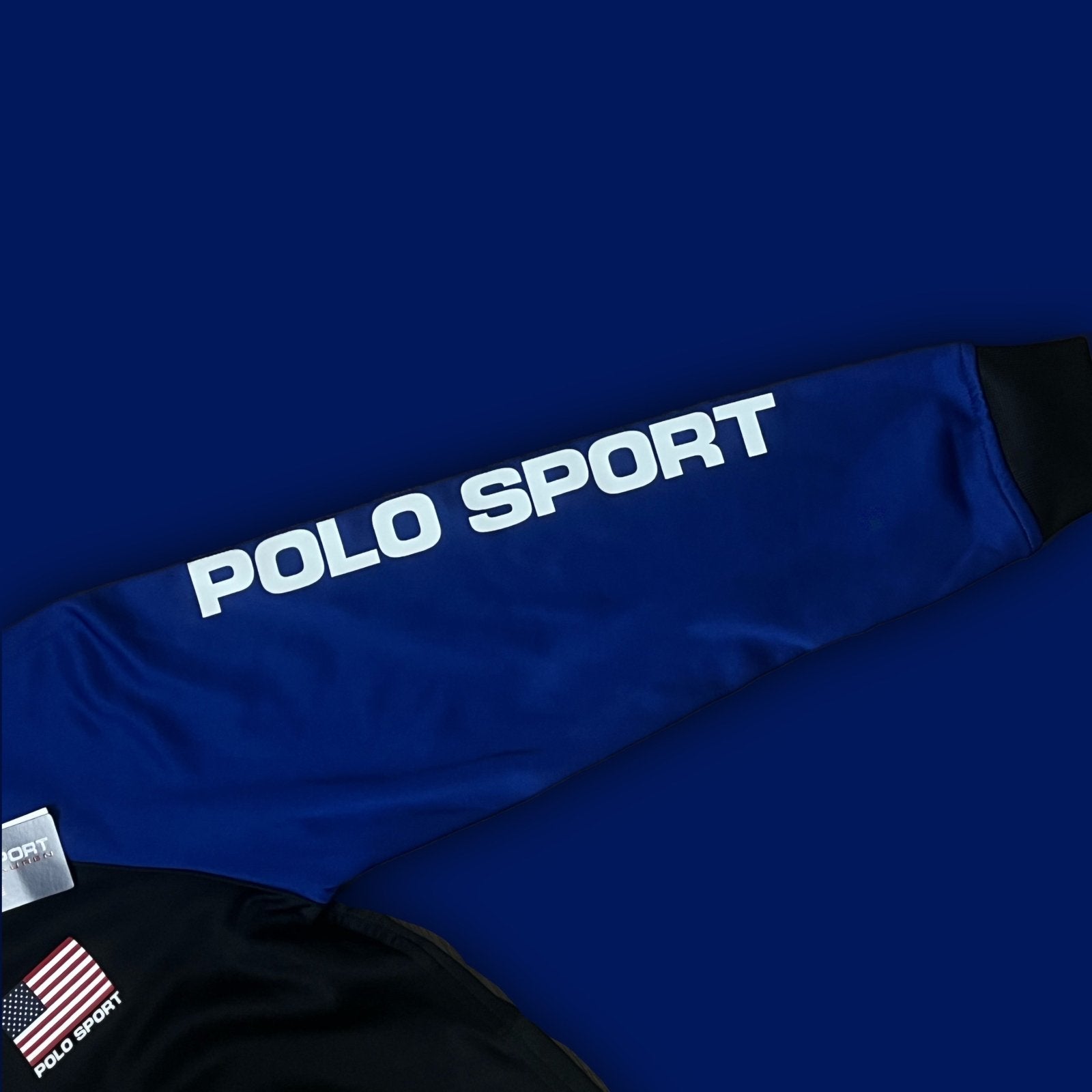 blue/black Polo Ralph Lauren POLO SPORT sweatjacket DSWT {M} - 439sportswear