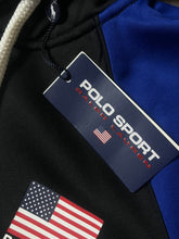 Φόρτωση εικόνας στο εργαλείο προβολής Συλλογής, blue/black Polo Ralph Lauren POLO SPORT sweatjacket DSWT {M} - 439sportswear
