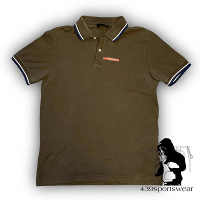 brown Prada polo Prada