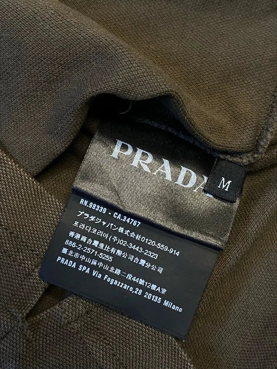 brown Prada polo Prada