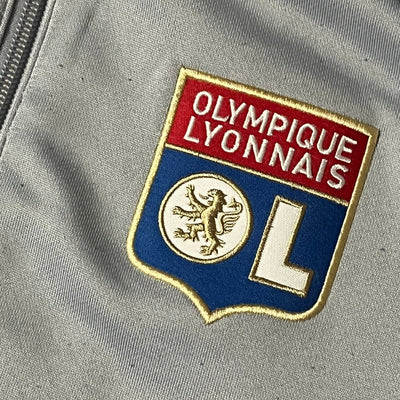 grey Adidas Olympique Lyon trackjacket {S} - 439sportswear