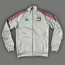 Load image into Gallery viewer, grey Adidas Olympique Lyon trackjacket {S} - 439sportswear
