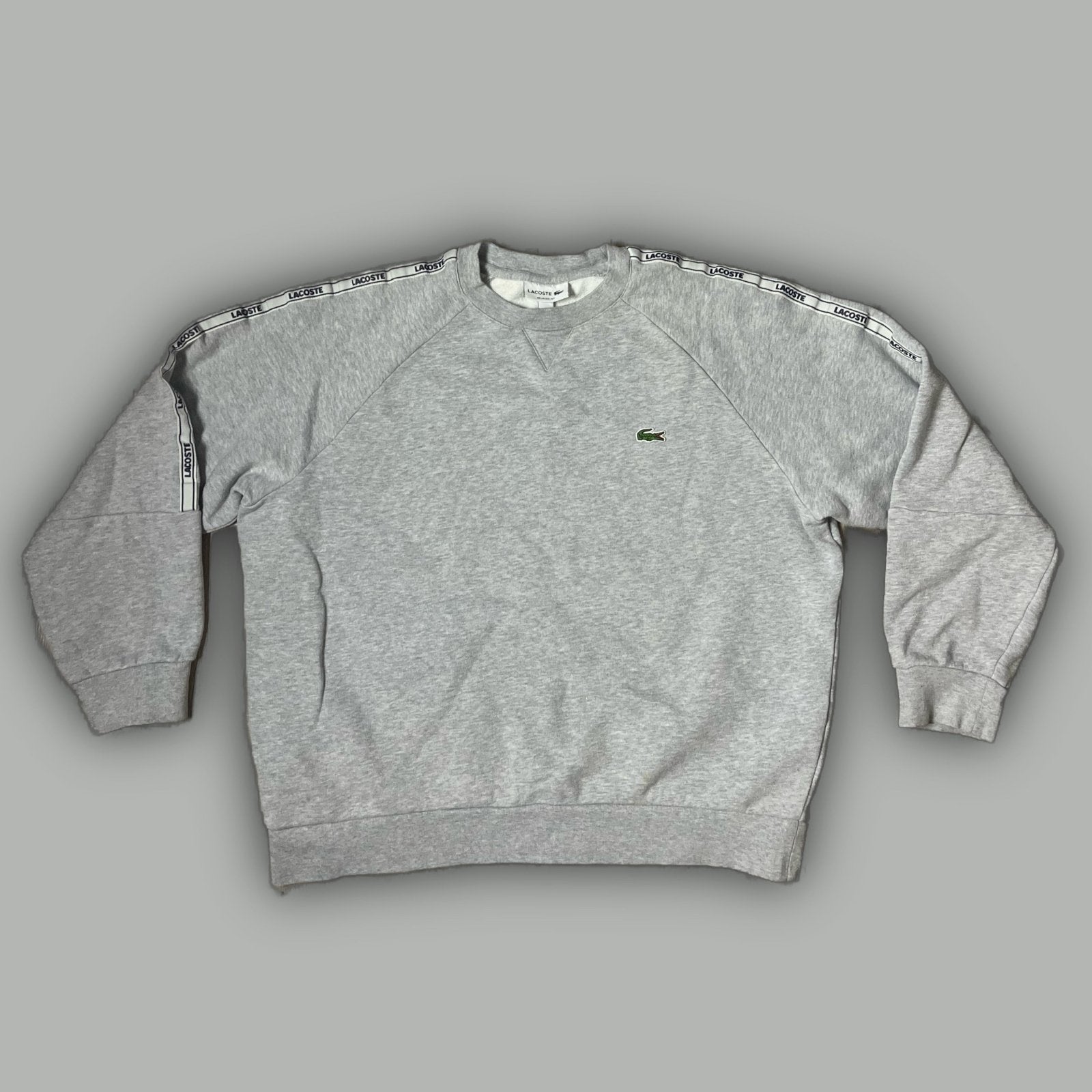 grey Lacoste sweater {L} - 439sportswear